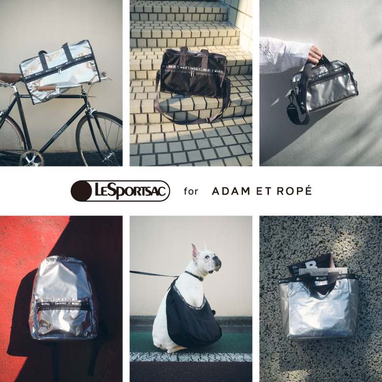 ADAM ET ROPE'�i�A�_���G���y�j�̃V���b�v�j���[�X�u�yADAM ET ROPE'�zLeSportsac �Ƃ̃R���{���[�V�����A�C�e���\��̔��J�n�v