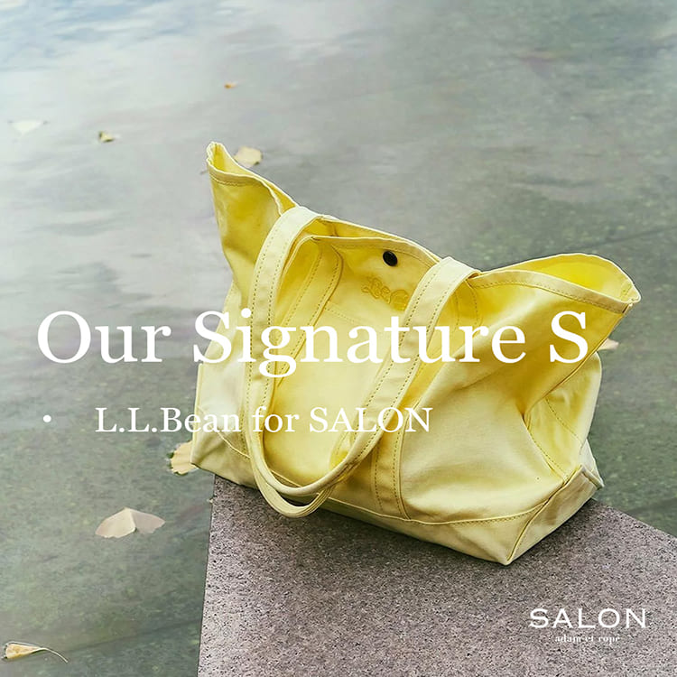 ADAM ET ROPE'�i�A�_���G���y�j�̃V���b�v�j���[�X�u�sL.L.Bean for SALON adam et rope'�tSPECIAL COLLABORATION.�v