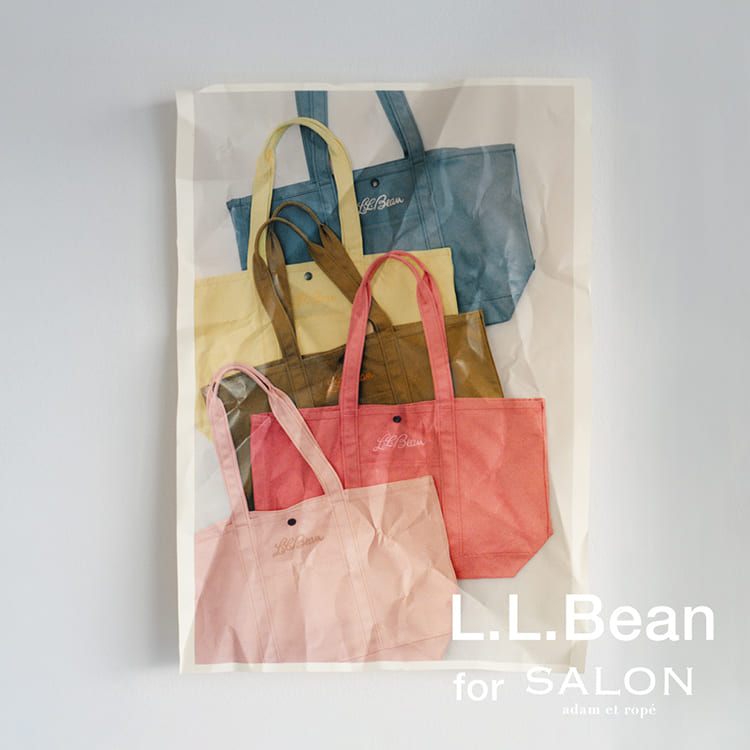 ADAM ET ROPE'�i�A�_���G���y�j�̃V���b�v�j���[�X�u�sSALON adam et rope'�tL.L.Bean for SALON adam et rope'�v
