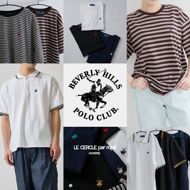 ADAM ET ROPE'�i�A�_���G���y�j�̃V���b�v�j���[�X�u�yBEVERLY HILLS POLO CLUB�zLE CERCLE par rope' HOMME�v