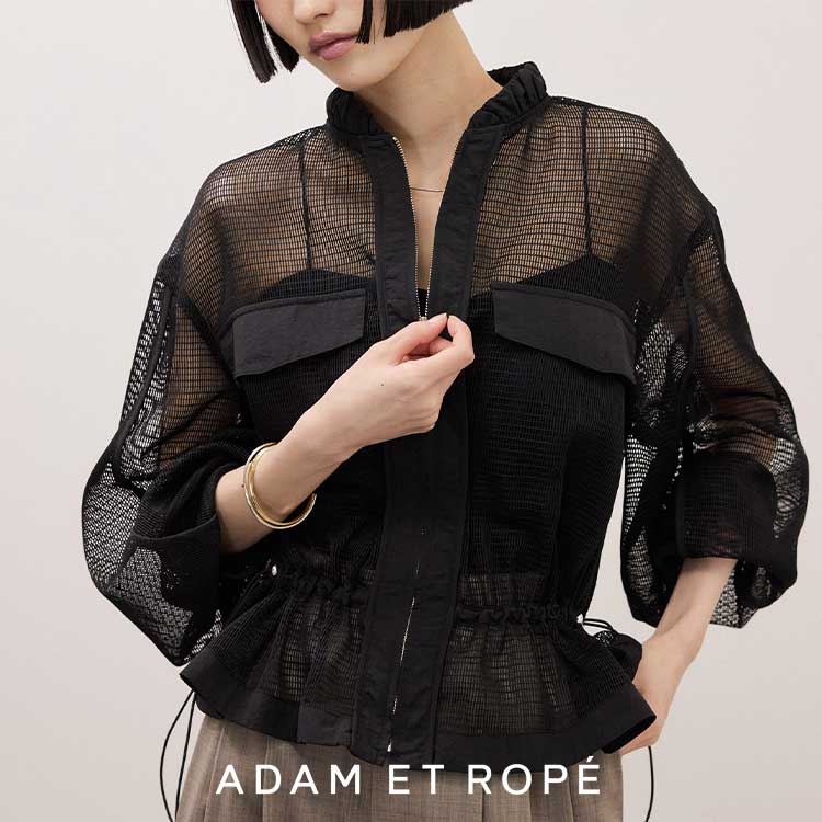 サステナブル】アンブレラヨークブルゾン（ブルゾン）｜ADAM ET ROPE