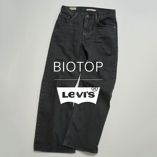WOMEN【Levi's(R)｜BIOTOP】LOOSE BOOT length29（デニムパンツ