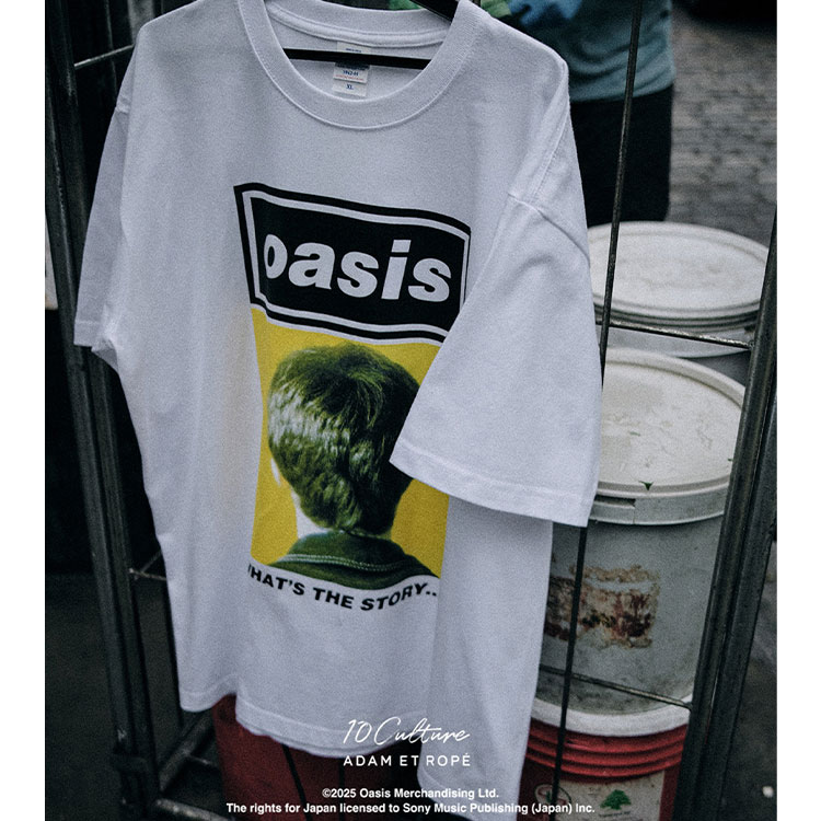 oasis 10Culture / ADAM ET ROPE'】Artwork design TSH（Tシャツ