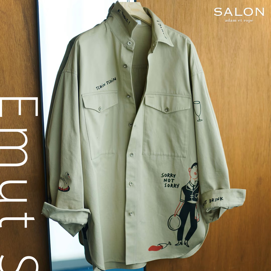 ADAM ET ROPE'�i�A�_���G���y�j�̃V���b�v�j���[�X�uCamille de Cussac by SALON�b26AW�\�� �sSALON adam et rope'�t�v