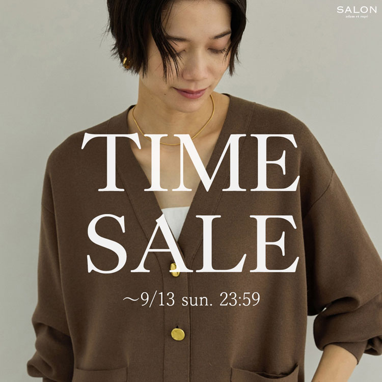 ADAM ET ROPE'�i�A�_���G���y�j�̃V���b�v�j���[�X�uTIME SALE �sSALON adam et rope'�t�v