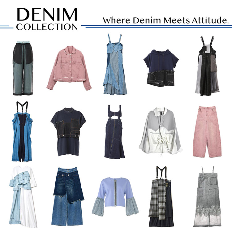 AULA AILA/AULA�i�A�E���A�C��/�A�E���j�̃V���b�v�j���[�X�uAULA AILA DENIM ITEM�v