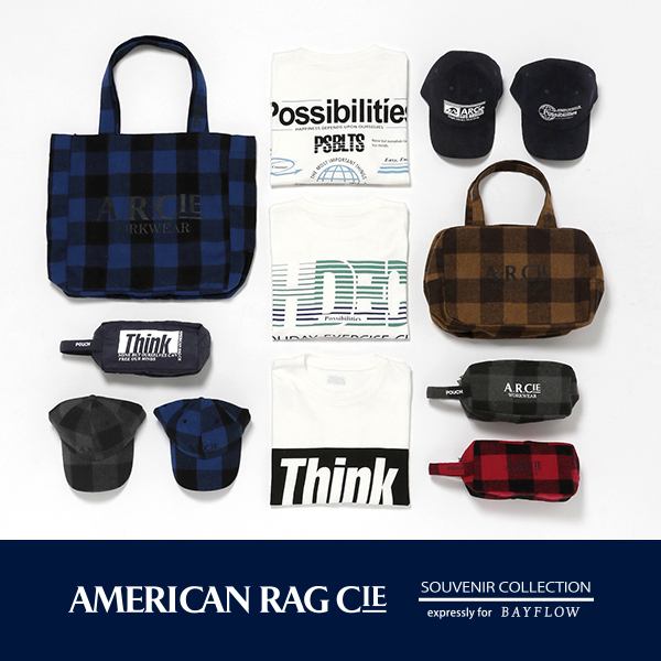 BAYFLOWixCt[j̃Vbvj[XuyAMERICAN RAG CIEzsouvenir collectionv