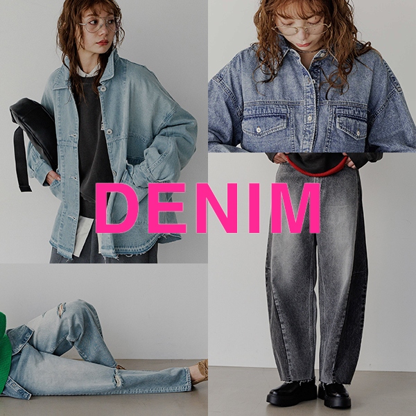 BAYFLOW｜ベイフローのトピックス「【新作追加】DENIM COLLECTION
