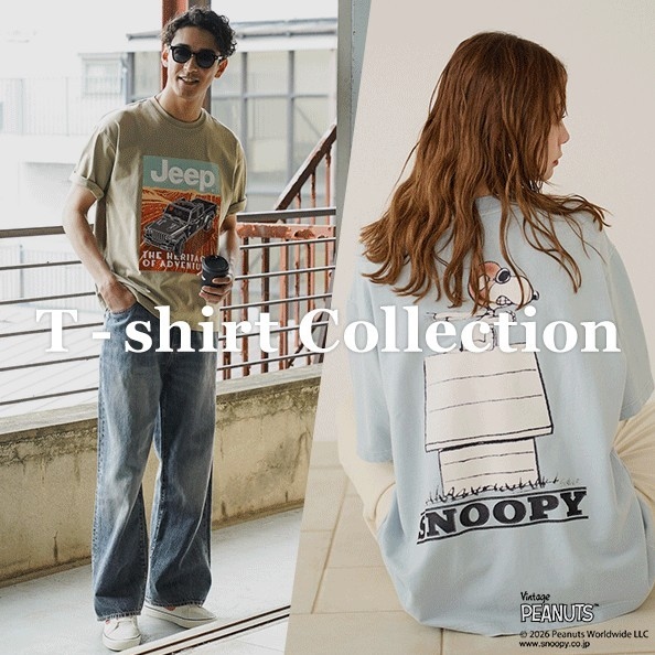 BAYFLOW�i�x�C�t���[�j�̃V���b�v�j���[�X�uT-shirt Collection�v