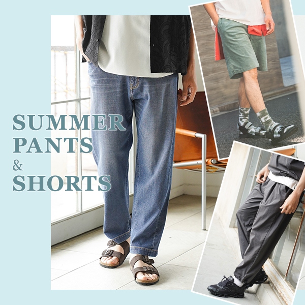 BAYFLOW�i�x�C�t���[�j�̃V���b�v�j���[�X�uSUMMER PANTS �� SHORTS�v