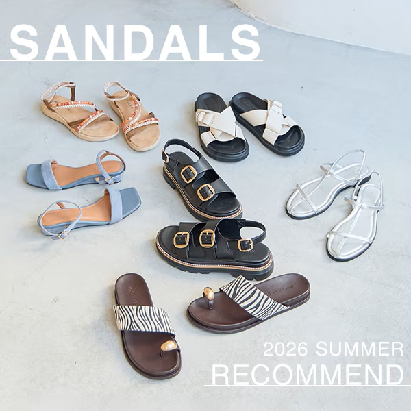 BAYFLOW�i�x�C�t���[�j�̃V���b�v�j���[�X�u2026 SUMMER RECOMMEND SANDALS�v