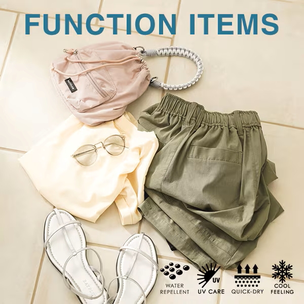 BAYFLOW�i�x�C�t���[�j�̃V���b�v�j���[�X�uFUNCTION ITEMS�v