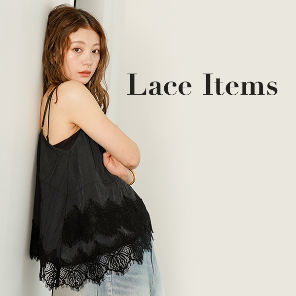 BAYFLOW�i�x�C�t���[�j�̃V���b�v�j���[�X�uLace Items�v