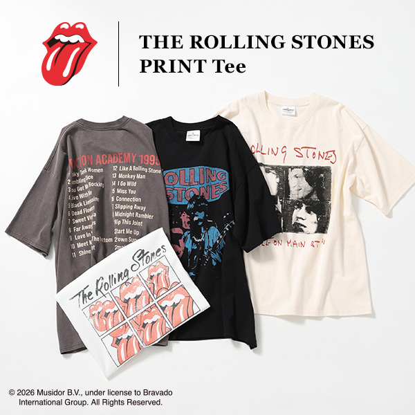 BAYFLOW�i�x�C�t���[�j�̃V���b�v�j���[�X�u�yTHE ROLLING STONES(�U�E���[�����O�E�X�g�[���Y)�z�v�����gT�V���c�v