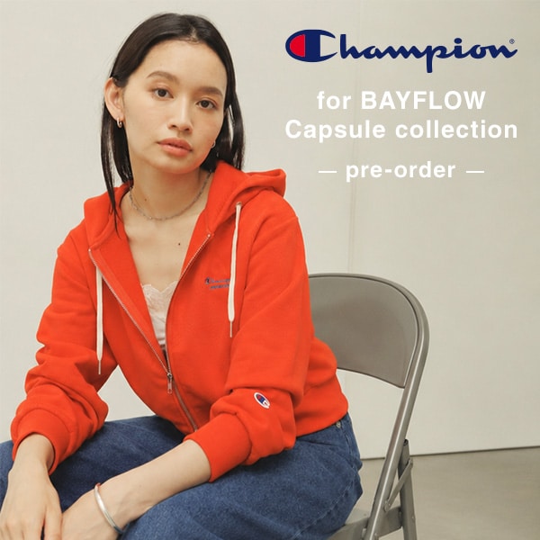 BAYFLOW�i�x�C�t���[�j�̃V���b�v�j���[�X�uChampion for BAYFLOW Capsule collection�v