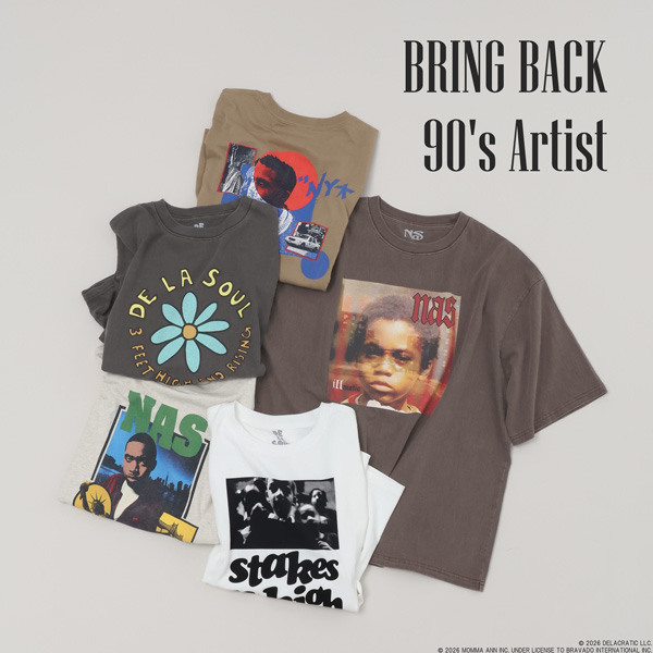 BAYFLOW�i�x�C�t���[�j�̃V���b�v�j���[�X�uBRING BACK 90�fs Artist�v