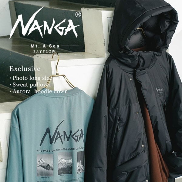 BAYFLOW�i�x�C�t���[�j�̃V���b�v�j���[�X�uNANGA Mt.&Sea �ʒ��R���N�V�����v