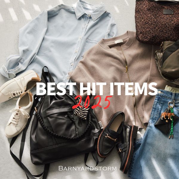 BARNYARDSTORM�i�o�����[�h�X�g�[���j�̃V���b�v�j���[�X�u�y2025 BEST HIT�z���N�A�I�΂ꂽ�l�C�A�C�e���͂�����I�v