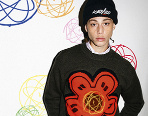 関税込み【ケンゾー】KENZO X FUTURA 2000 コットン スウェット Kenzo x Futura 2000' オーバーサイズ コクーン コットン