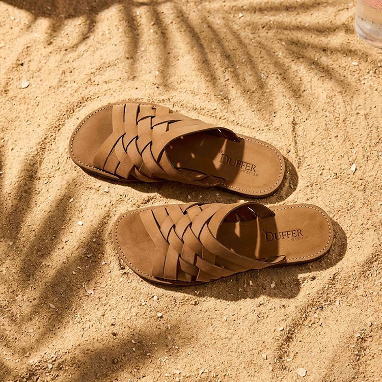 LEATHER SANDALS：メイドインジャパン 国産 レザーサンダル（サンダル
