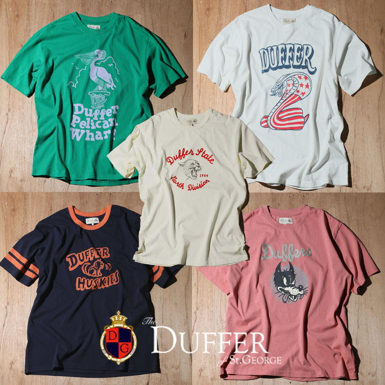 The DUFFER of St.GEORGE�i�U�E�_�t�@�[�E�I�u�E�Z���g�W���[�W�j�̃V���b�v�j���[�X�u�y�c��͂��E���蕜���zDUFFER2007�N����T�V���c�������ԋ߁I�{�V���G�b�g�őh��A�[�J�C�u�R���N�V�����v