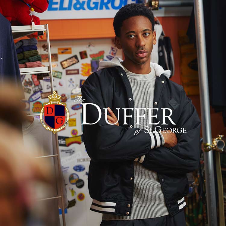 The DUFFER of St.GEORGE�i�U�E�_�t�@�[�E�I�u�E�Z���g�W���[�W�j�̃V���b�v�j���[�X�u�yPICK UP�z���������A���ꂩ�璅�����A�E�^�[�����C�g�A�E�^�[���W�v