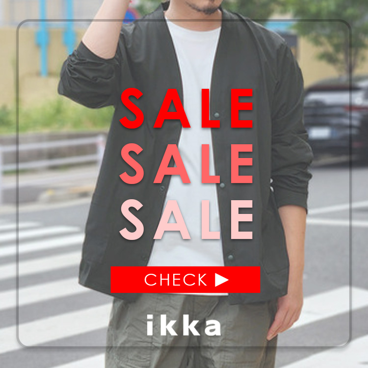 ikka LOUNGE�i�C�b�J���E���W�j�̃V���b�v�j���[�X�u�y��ZOZO���聦�zMAX40��OFF�I�Z�[���J�Ò� | ikka Mens�v