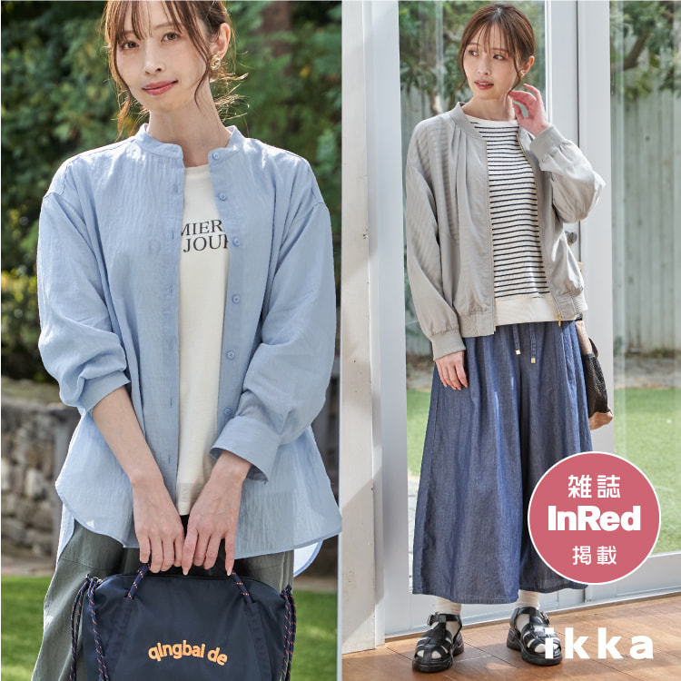 ikka LOUNGE�i�C�b�J���E���W�j�̃V���b�v�j���[�X�u�y�G��InRed5�����f�ځz�l�C�}�㏸�Iikka���ẴV�A�[�A�C�e�����W | ikka Ladies�v