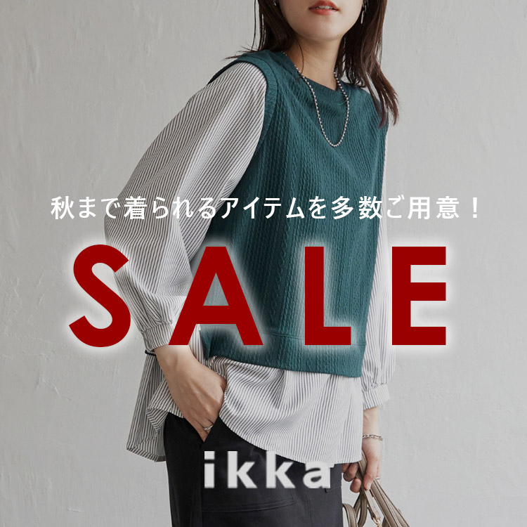 ikka LOUNGE�i�C�b�J���E���W�j�̃V���b�v�j���[�X�u�y���H�Z�[�����z���������􂷂�l�C�Z�[���A�C�e�� | ikka Ladies�v