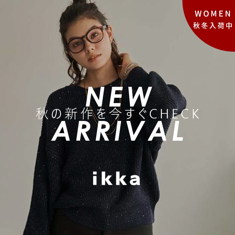 ikka LOUNGE�i�C�b�J���E���W�j�̃V���b�v�j���[�X�u�y���V����ׁ��z�������`�F�b�N�I�H�~�A�C�e�� | ikka Ladies�v