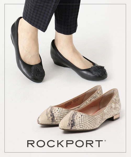 Rockport ロックポートのトピックス ぺたんこ靴 フラットシューズ をピックアップ Zozotown