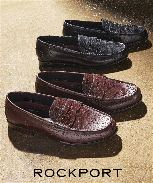 Rockport ロックポートのトピックス 履き心地も損なわないウォータープルーフコレクション Zozotown