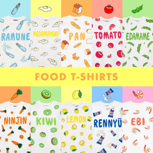 PUNYUS｜プニュズのトピックス「大人気のフード総柄Tシャツ＆ショー