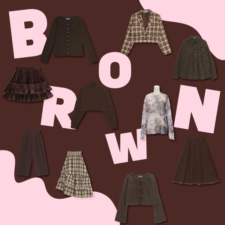 PUNYUS�i�v�j���Y�j�̃V���b�v�j���[�X�u�u���E���J���[�A�C�e��PICK UP�v