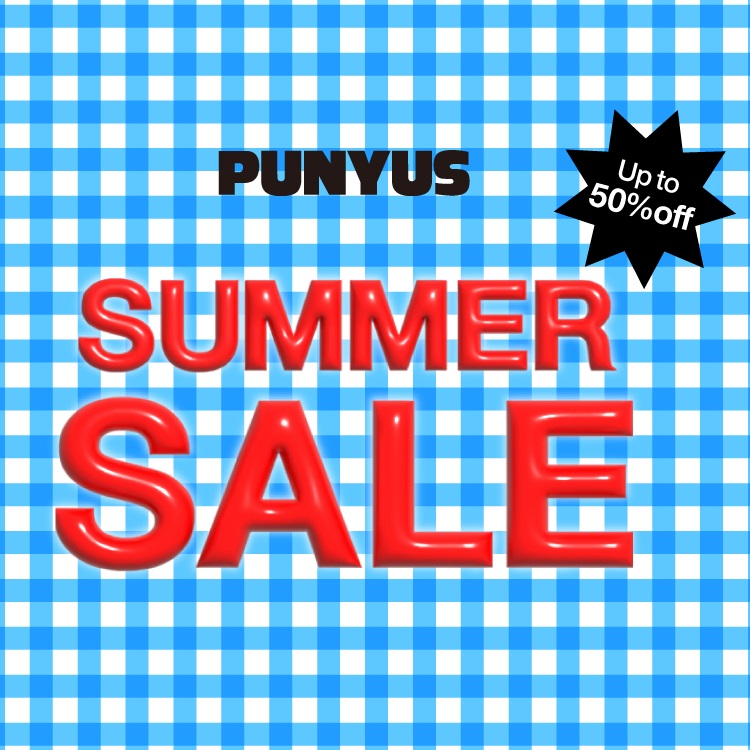 PUNYUS�i�v�j���Y�j�̃V���b�v�j���[�X�u��Summer SALE�J�Ò����v