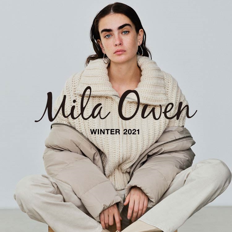 Mila Owen ミラ オーウェンのトピックス 21aw 2nd Winter Collection Zozotown