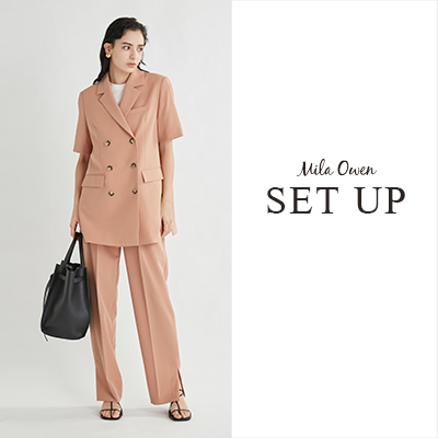 Mila Owen ミラ オーウェンのトピックス Mila Owen Set Up Zozotown