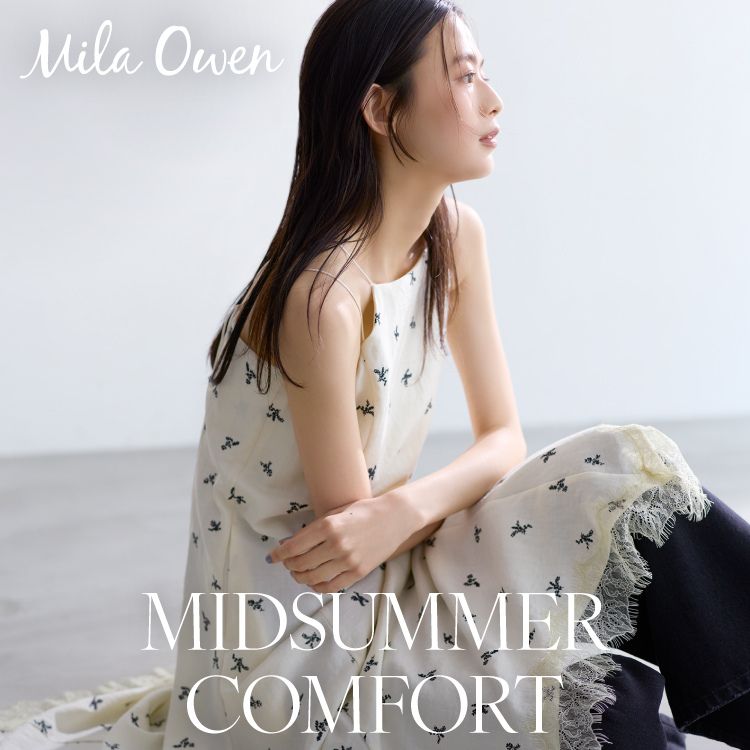 シャーリングブラウス（シャツ/ブラウス）｜Mila Owen（ミラオーウェン
