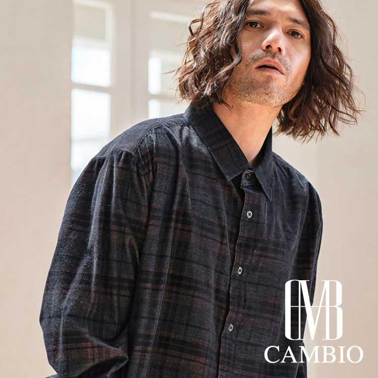 CAMBIO｜カンビオのトピックス「【新作シャツ】秋の始まりに着たい