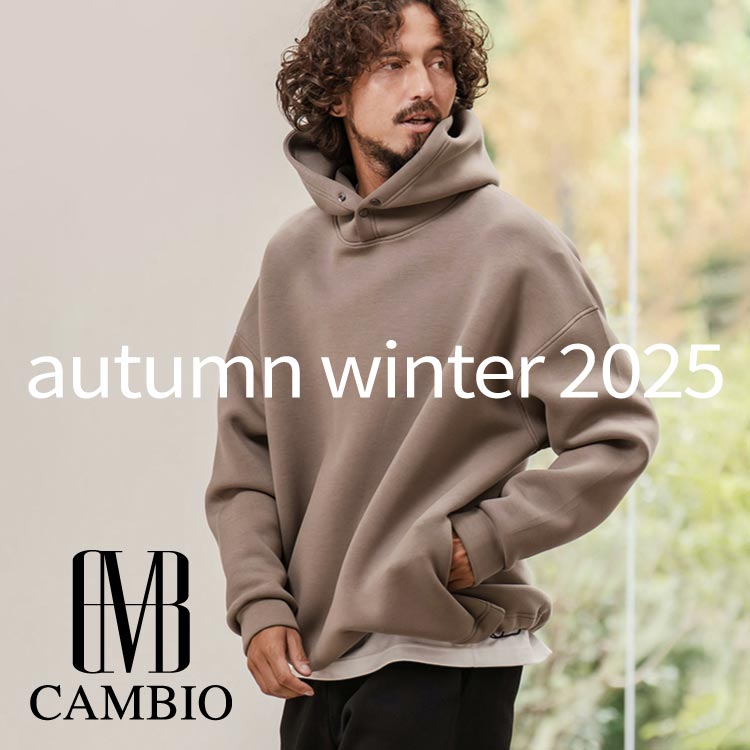 CAMBIOiJrIj̃Vbvj[Xuy CAMBIO zautumn winter collection 2025v