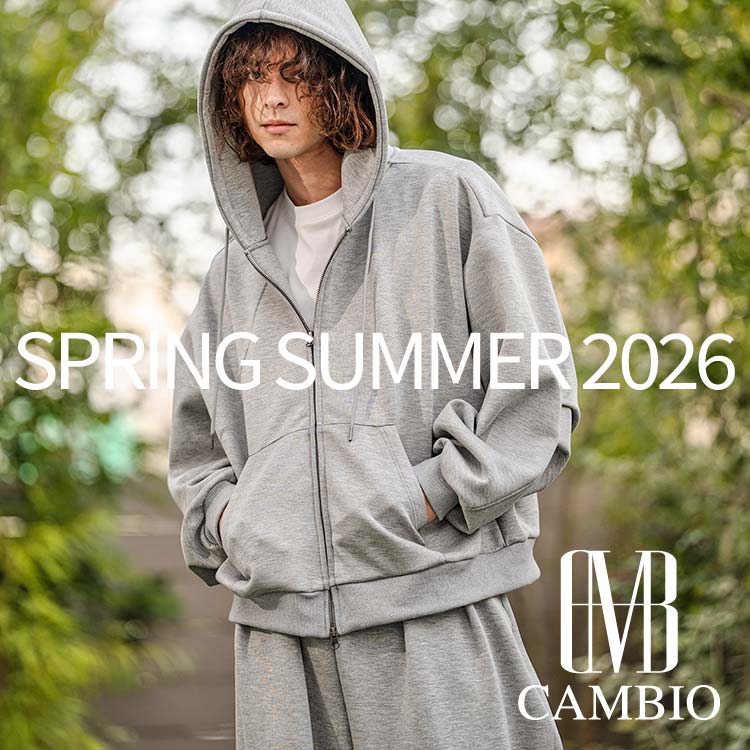 CAMBIO�i�J���r�I�j�̃V���b�v�j���[�X�u�y CAMBIO �zspring summer collection 2026 vol.7�v