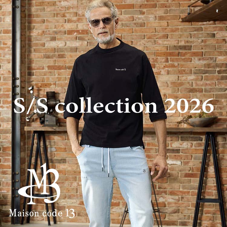 CAMBIO�i�J���r�I�j�̃V���b�v�j���[�X�u�y Maison code 13 �zspring summer collection 2026 �v