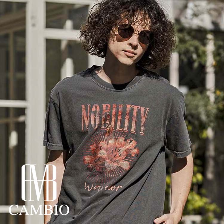 CAMBIO�i�J���r�I�j�̃V���b�v�j���[�X�u�y CAMBIO �z���݊��̂���v�����g�f�U�C�������͂̃����YT�V���c�B�v