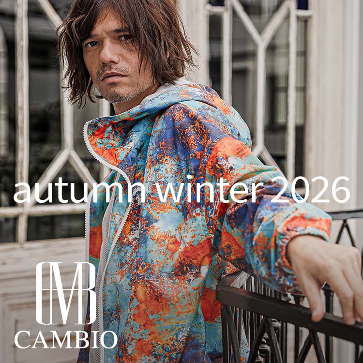 CAMBIO�i�J���r�I�j�̃V���b�v�j���[�X�u�y CAMBIO �zautumn winter collection 2026 vol.5�v