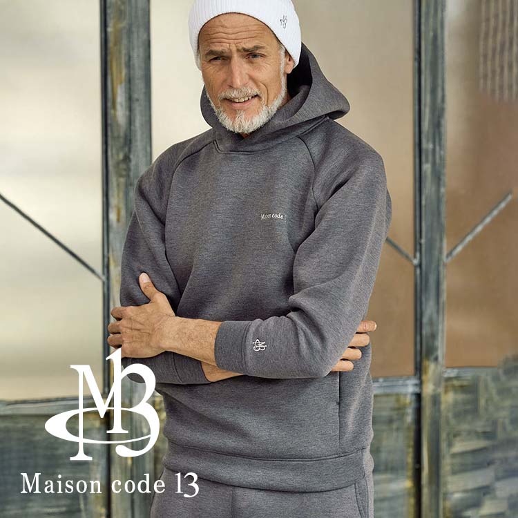 mpa4061-cardboard knit raglan sleeve hoodie パーカー(M26S-21