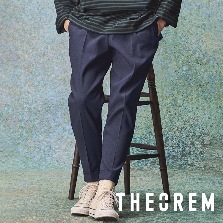 CAMBIO�i�J���r�I�j�̃V���b�v�j���[�X�u�y THEOREM �z�������V���G�b�g��ۂZ���^�[�v���X����e�[�p�[�h�p���c�v