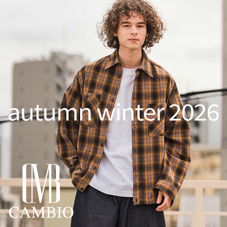 CAMBIO�i�J���r�I�j�̃V���b�v�j���[�X�u�y CAMBIO �zNEW! autumn winter collection 2026 vol.9�v