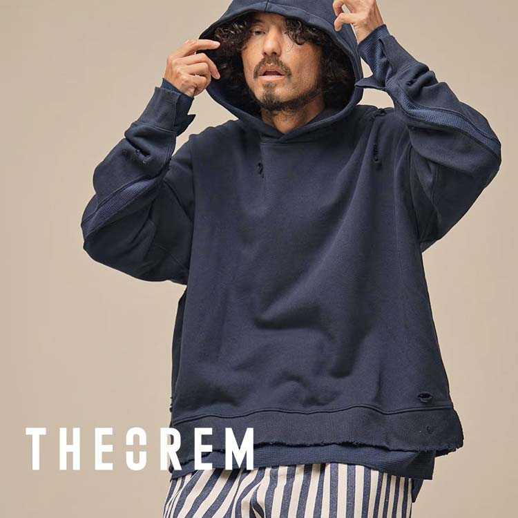 CAMBIO�i�J���r�I�j�̃V���b�v�j���[�X�u�y THEOREM �z�X�E�F�b�g�ƃ��b�t�����n���d�˂����C���[�h�p�[�J�[�v