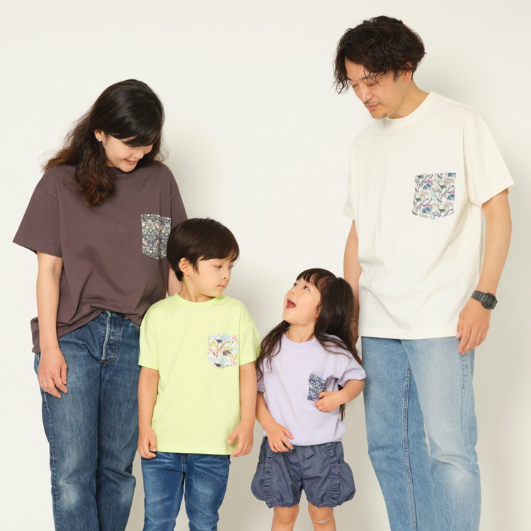 Love Peace Money ラブアンドピースアンドマネーのトピックス 親子でおそろい リバティtシャツ センスオブワンダー Zozotown