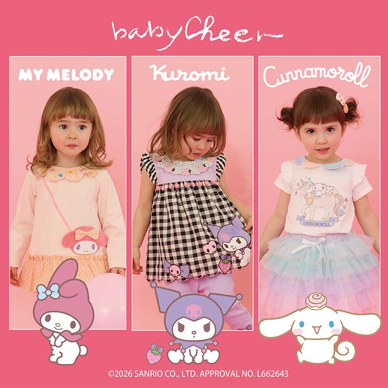 sense of wonder�i�Z���X�I�u�����_�[�j�̃V���b�v�j���[�X�u�yBaby Cheer�z�}�C�����f�B���N���~ ���o���v